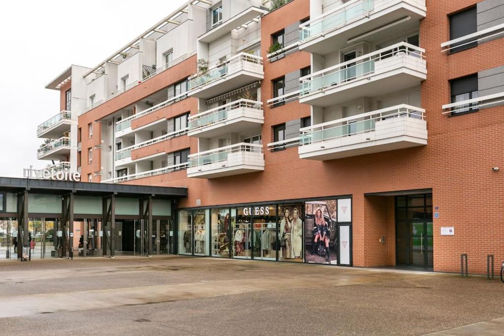 Appartement Climatise 3 Etoiles T3 Chic A Strasbourg Avec Billard Et Terrasse Exterior foto