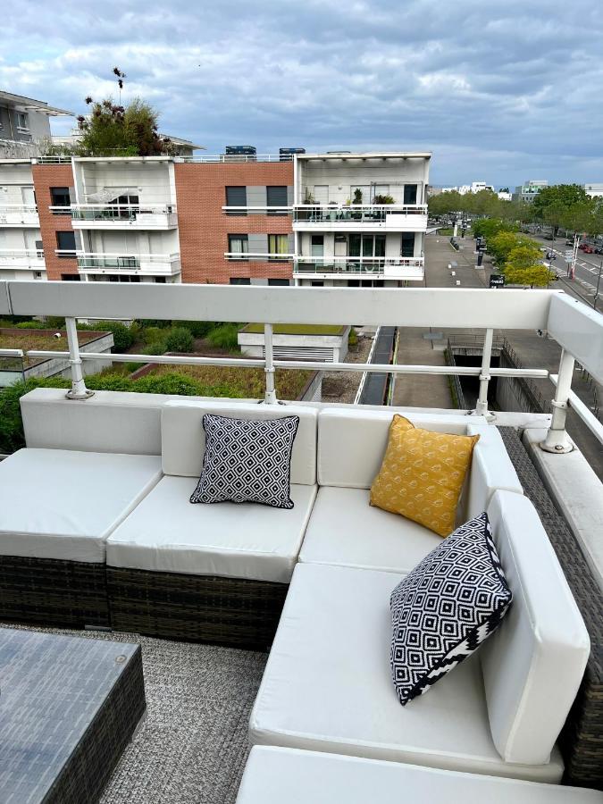 Appartement Climatise 3 Etoiles T3 Chic A Strasbourg Avec Billard Et Terrasse Exterior foto