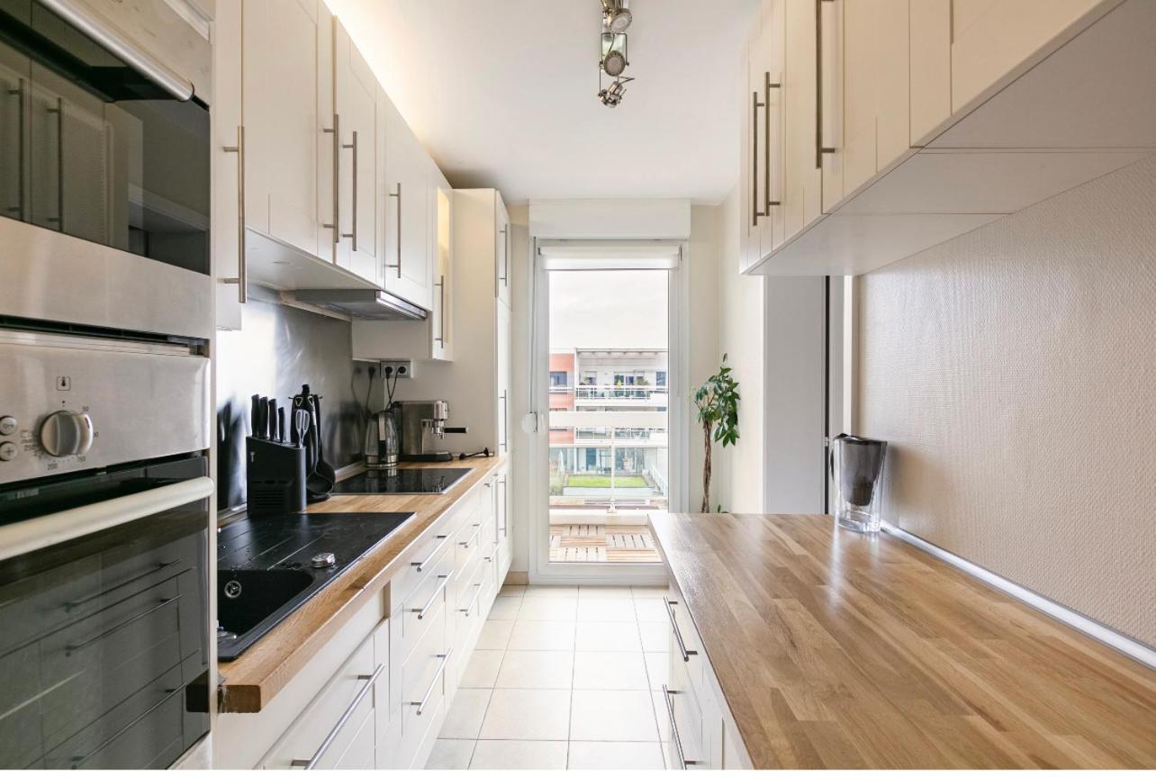 Appartement Climatise 3 Etoiles T3 Chic A Strasbourg Avec Billard Et Terrasse Exterior foto